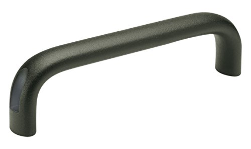 Ganter Normelemente | Bügelgriffe - GN 565.1-20-100-SW | Aluminium | schwarz strukturmatt | Breite 20mm | 1 Stück