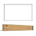 ASD 2x4 FT Flat Panel LED White Surface Mounting Frame Kit Low Profile