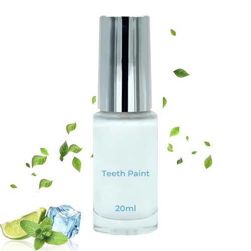 Peinture Dentaire Blanchissante - Matériel de Blanchiment des Dents | Solution Douce pour les Dents - Pour Adultes Buveurs de Café Professionnels Voyageurs Après les Repas au Bureau et en Soirée