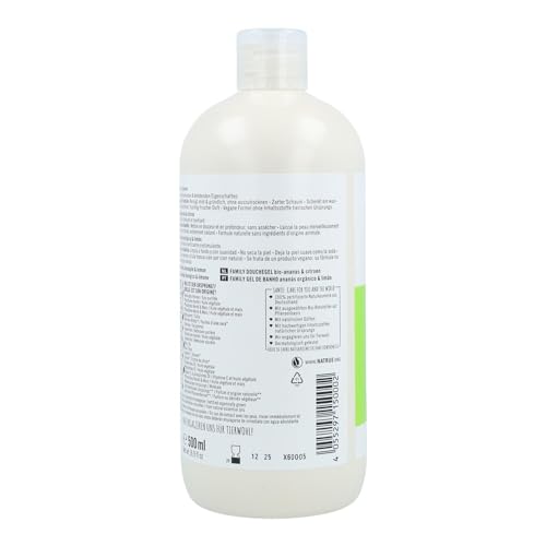 Duschgel ohne Mikroplastik von Sante Naturkosmetik, 500 ml