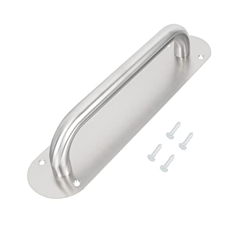 balacoo Stainless Steel Push-Pull Panel Handle Non-Handle for Door Easy Install Modern Furniture