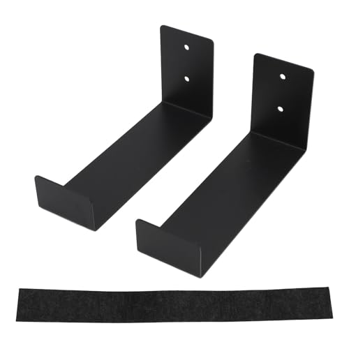 Adfaga Estante para Snowboard de Montaje en Pared, Almacenamiento Flotante de Snowboard de aleación de Acero Resistente para el hogar, Garaje, Soporte para exhibición de Snowboard, (yo)