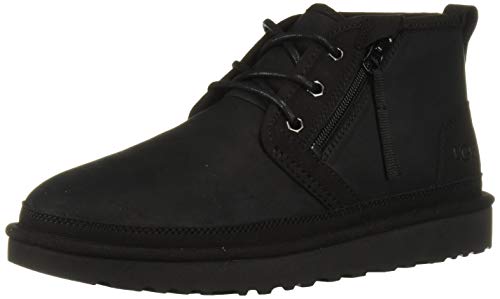 UGG Men's Neumel Zip Chukka Boot, Black TNL, 10 M US
