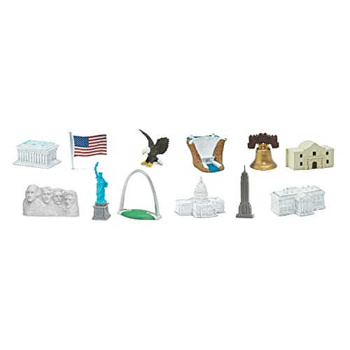 Safari Ltd. USA Super Toob Landmark Figurines #TOP2