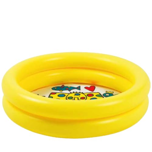Piscina Infantil Inflável 46 L Redonda Piscina De Bolinhas Para Bebê Criança