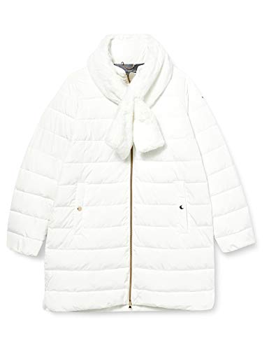 Geox W ELISKA LONG JKT W Donna Giacca Bianco