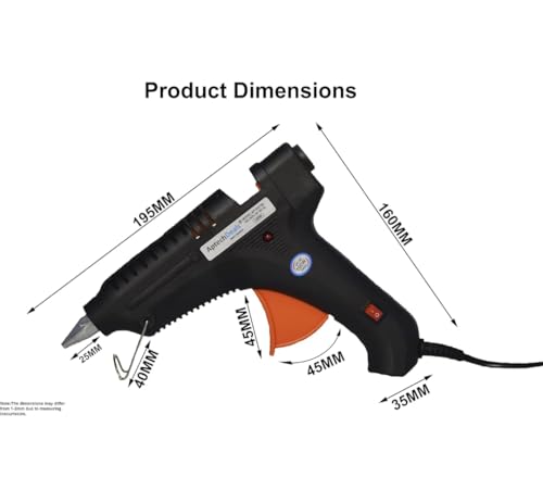 Image of 100 W Glue Gun with 5 Glue Sticks