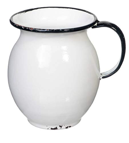 Red Co. 5” Decorative Vintage Bulb-Shaped Metal...