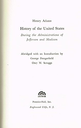 History of the United States During the Adminis... B002TZ497Y Book Cover