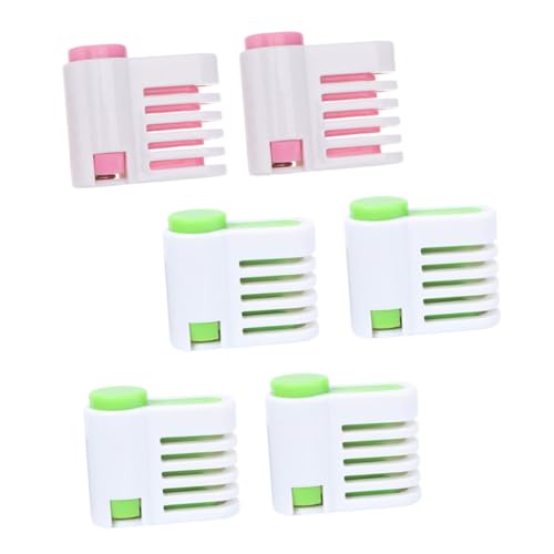 COLLBATH Ergonomic Cake Slicer Leveler 6-piece Set for Cake Bread Easy to Clean Stain- Random Color