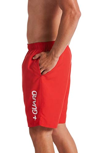 Nike Guard Short -9" Volley - Red - Size Medium3