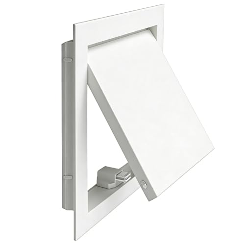Porte d'accès de plomberie en acier durable avec fermeture aimantée
