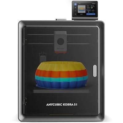 ANYCUBIC Kobra S1 Impresora 3D,600mm/s Impresoras 3D Multicolor LeviQ 3.0 | Ya disponible en tu tienda friki favorita! En mundofriki.es!