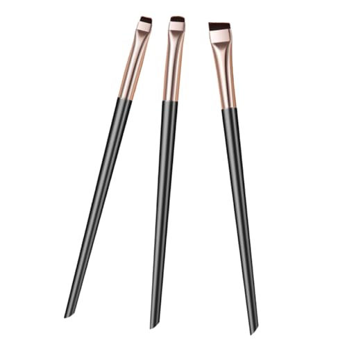 FOMIYES Elegant Eye Liner Brush Set Angled Eyebrow and Concealer Brushes Ideal for Travel and Daily Use