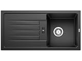 evier ceramique double vasque Contenu de la livraison : Dispositif d'écoulement, conduit peu encombrant – Vanne panier 3 ½'', sans commande de vidage – Autres variantes de couleurs SILGRANIT disponibles, accordables avec les robinets