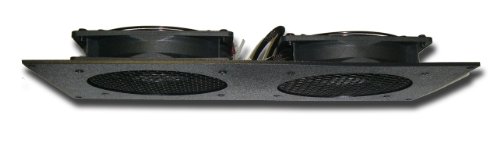 Coolerguys - Ventola doppia di controllo termico per dispositivi elettronici, 120 mm