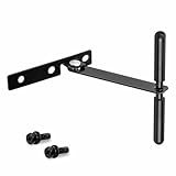 RV Refrigerator Door Latch Travel Fridge Lock 1-3/16" Hole Spacing for Camper Fridge & Freezer, Keeps RV Fridge Door Closed While Traveling, RV Metal Latches Kit Replacement Door Hardware Locks Part