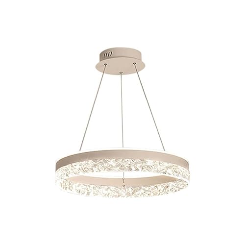 Plafond Suspendu en Fer et Grand Chandelier Cristal pour Îlot Cuisine