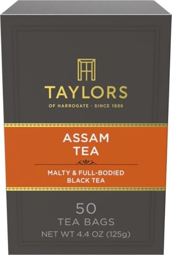 Image of Taylors of Harrogate Assam Black Tea Bags, 50ct (Pack of 1)