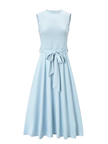 Image of Women's A-Line Midi Dresses, Cocktail Formal Wedding Guest Party Dress
