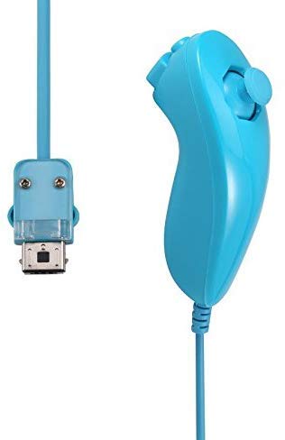 Remote And Nunchuk Nunchuck Controller For Wii U Console (Red And Blue, 2 Packs) #TOP3