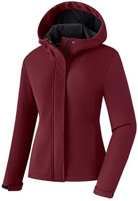 wantdo Women's Fleece Lined Jacket Softshell Jacket Lightweight Insulated Jacket - Image 7