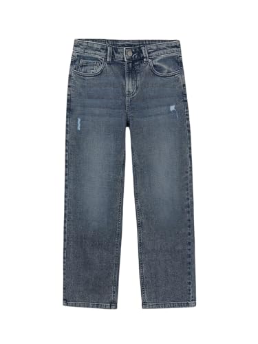 Mayoral Wide fit Denim Pants for Boys Dirty Blue