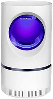 MAFENLY new black technology LED lamp lure mosquito insect trap indoor USB electric mosquito killer (White2)