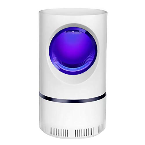 MAFENLY Lampe LED noire - Piège à moustique - Piège à insectes électrique USB white Cover