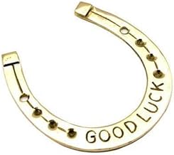 Lovely Ornate Brass Vintage Good Luck Horseshoe, Horseshoe Good Luck Paperweight, Brass Horse Shoe Naal Good Luck, Fengshui, Rustic Finish, Antique Look, Vintage Brass Item, Collectible Brass Home Decor