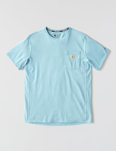 Image of Carhartt Men's Force Relaxed Fit Midweight Short-Sleeve Pocket T-Shirt