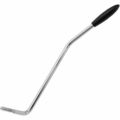 BE-TOOL 1PC Threaded-in Style Tremolo Arm Vibrato Arm Bar Compatible with Strat Style Electric Guitar Tremolo Bridge(Silver With Black Tip, 6mm / 0.24in)