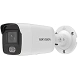 Hikvision Camera DS-2CD2047G2-LU 2.8mm Lens Original HIKV 4mp Color Vu Fixed Mini Bullet Network Camera,H.265+,IP67,Built-in Mic,Support Face Capture