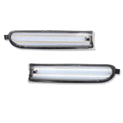 Evita visibilidad baja en Rav4 1997 con intermitente secuencial luz antiniebla DRL transparente