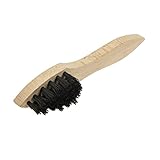 Schuhbürsten Naturholz Buche Auswahl | Qualitäts Schuh Glanzbürsten aus dem Schwarzwald | Schuhputzbürsten & Lederpflege Bürste | BW Schuhputzset (Auftragsbürste dunkel)