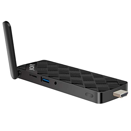 Mini PC Stick Windows 10 64-bit, AWOW Fanless Computer Stick Intel Celeron J4105 4GB LPDDR4 64GB eMMC, 4K HD Mini Computer,1000M LAN, Dualband-WLAN, USB 3.0, HDMI2.0, Bluetooth 4.2