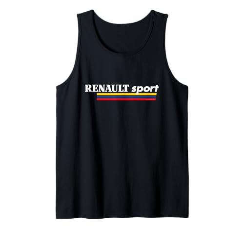 Renault Sport 1980s Logo de Voiture rétro Débardeur