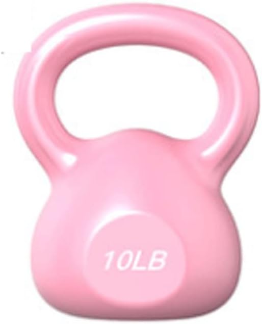 Vinyl Coated Cast Iron Kettlebell Weight Exercise Fitness Workout Body Equipment Choose Your Size