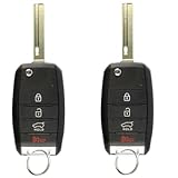 2 Flip Key Fob Keyless Entry Remote fits 2016-2018 Kia Sorento (OSLOKA-910T) Two