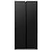 Fridgemaster MS83430EB Freestanding Slim American Side by side Door Fridge Freezer 441L, Total No Frost, Inverter compressor, Black, 83.2x178.0cm, Energy Rating E
