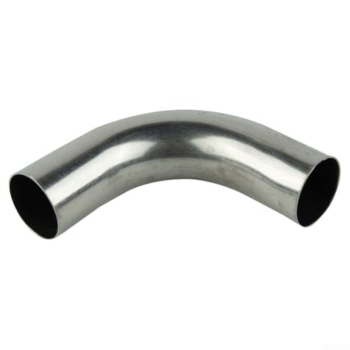 Edelstahl Abgasrohr Winkelverbinder, Standheizung Abgasrohr Zubehör, Edelstahl-Winkelrohr, 90-Grad-Bogen für Rohrherstellung (32 mm)