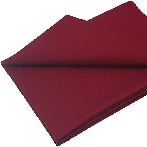 Premium Maroon 100% Cotton Fabric by the Yard - Soft, Breathable, Ideal for Sewing and Crafts 3 Premium Maroon 100% Cotton Fabric by the Yard - Soft, Breathable, Ideal for Sewing and Crafts - Image 2