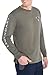 Legendary Whitetails Men's Long Sleeve T-Shirt Graphic Tee Preshrunk 100% Heavyweight Cotton, Army, Large