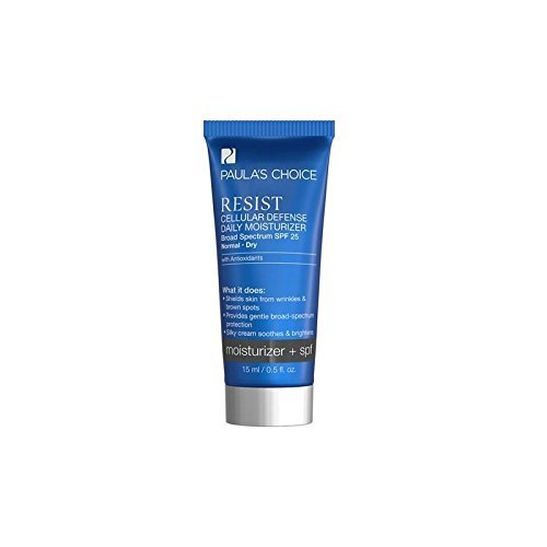 Paula's Choice Resist Cellular Defense Daily Moisturizer Spf 25 - Trial Size (15ml)