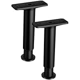 Pieds de sommier : lisses et réglables, ils n'abîment ni votre sol ni vos meubles. pratiques et fiables, ils offrent un support optimal pour votre sommier