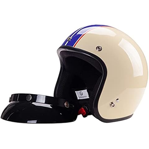 Cafe Racer Vintage Open Face Helmet Cover