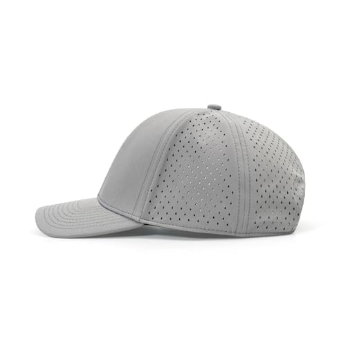 Image of Men Quick Dry Water Resistant Mesh Snapback Baseball Cap Adjustable Hat 22 inch-23.6 inch(56-60cm) for Golf Running Workout