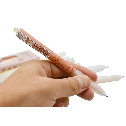 Bolígrafos Maydahui Gel Retráctiles Negro Capybara 28 pcs miniatura 5