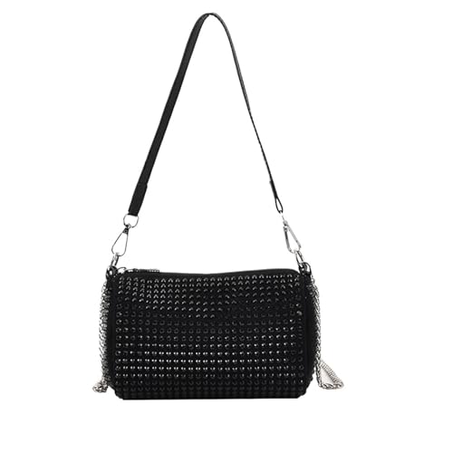 Mini sac carré en strass pour ne plus perdre vos essentiels avec style en fête