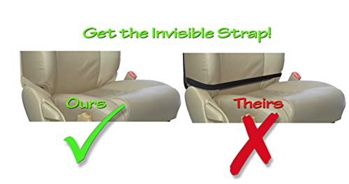 Tike Smart Luxury Clean-Edge Kick Mat - Seat Back Protector And Seat Cover With Invisible Strap And Stiff Edging (1 Mat) #TOP5